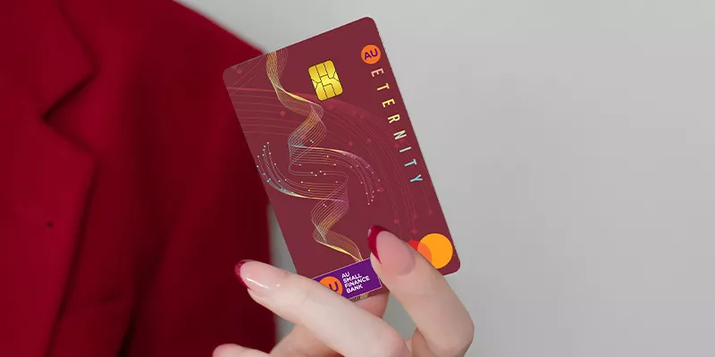AU Eternity debit card