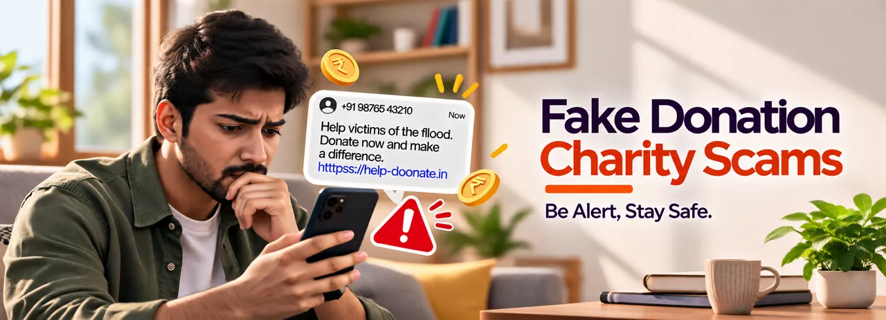 Fake Donation and Charity Scams : How to identify them and donate safely