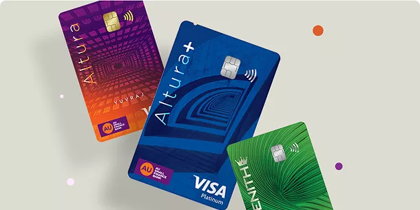 Used car loan offer card