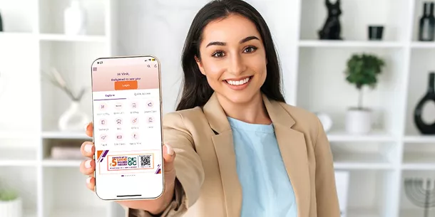 AU Bank tractor loan mobile app experience for farmers